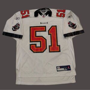 Vintage Reebok Men's Tampa Bay Buccaneers Barrett Ruud Jersey #51 Size MEDIUM